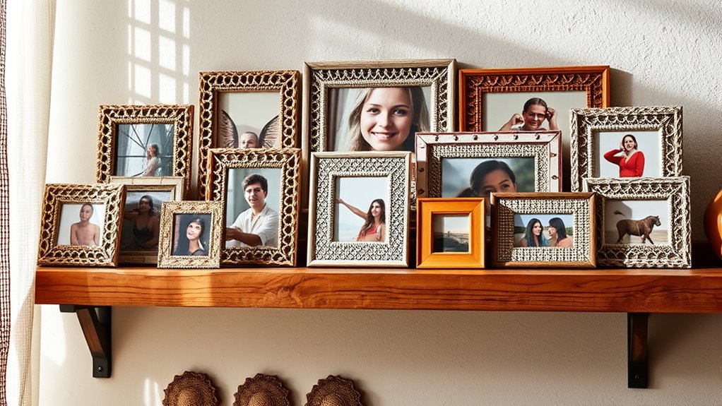boho picture frames list