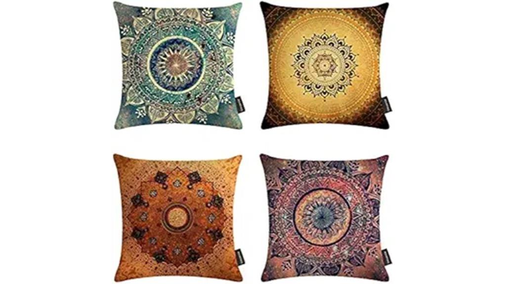 boho pillow cover set