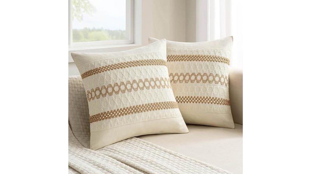 boho pillow cover set