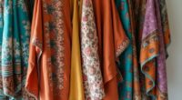 boho print and color coordination