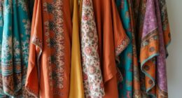 boho print and color coordination