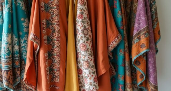 boho print and color coordination