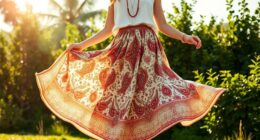 boho print skirts collection