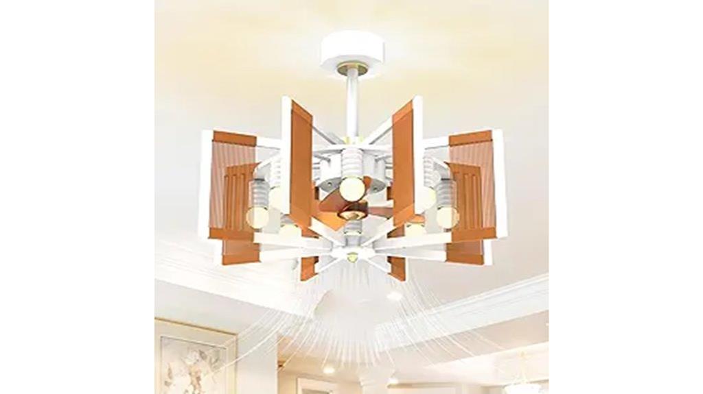 boho rattan ceiling fan