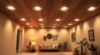 boho recessed lighting ideas