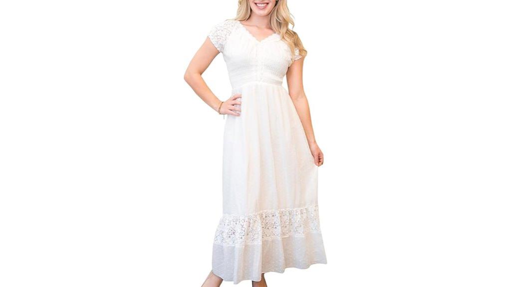 boho renaissance peasant dress