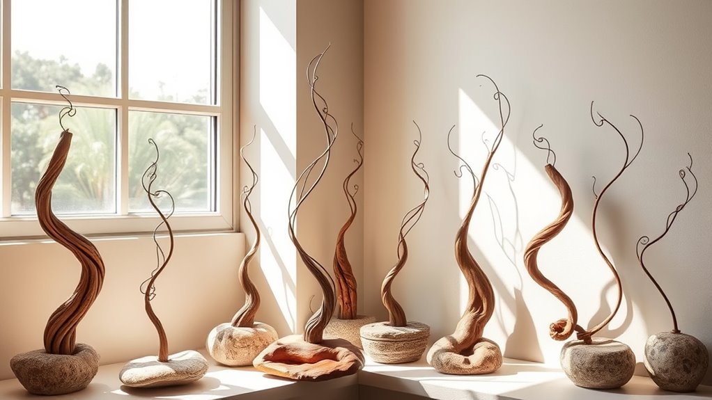 boho sculptures for decor