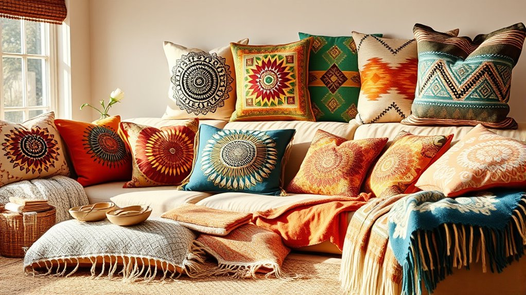boho seasonal color decor