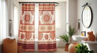 boho shower curtain ideas