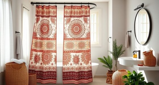 boho shower curtain ideas