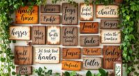 boho sign decor ideas
