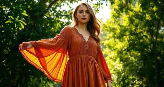 boho sleeve dress trends