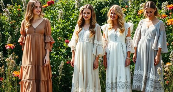 boho sleeve wedding dresses