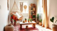 boho small space solutions