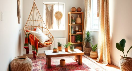 boho small space solutions