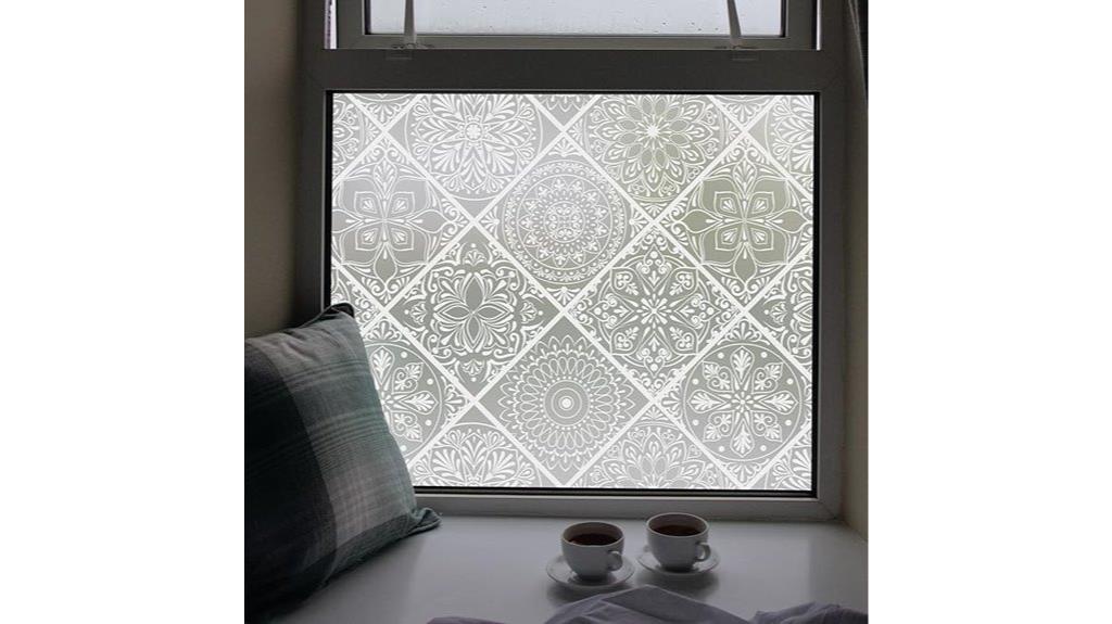 boho stained glass film