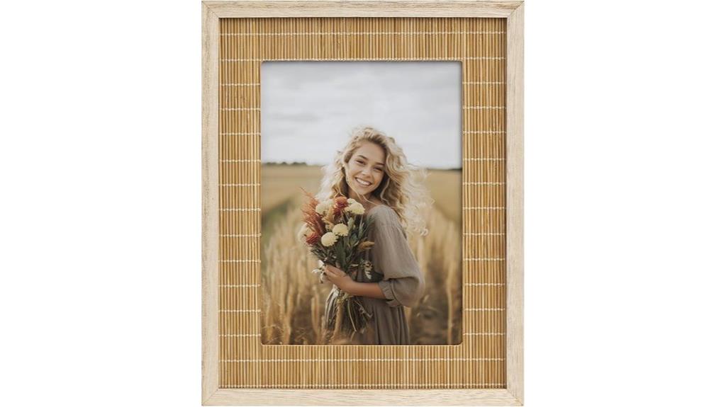 boho style photo frame