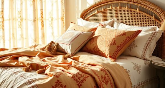 boho style sheet sets