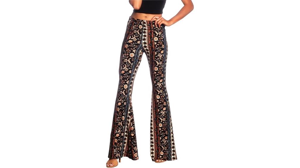 boho style yoga pants