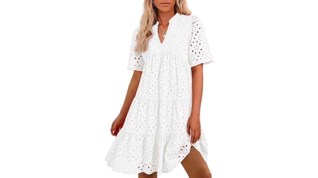 boho summer lace dress