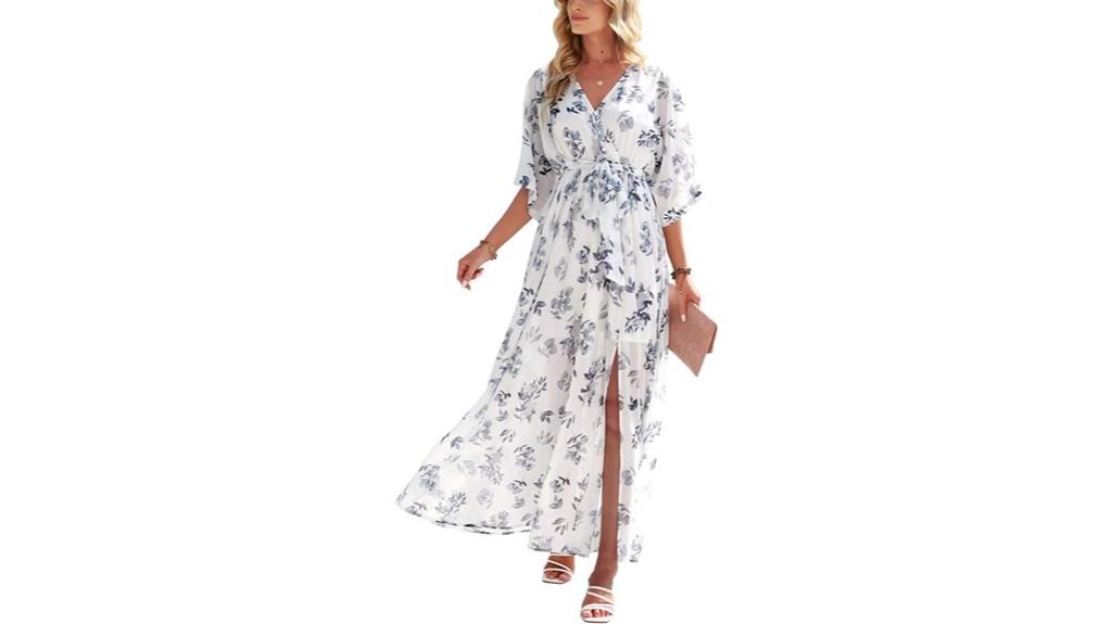 boho summer maxi dress