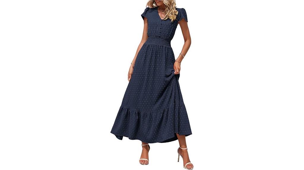 boho summer maxi dress