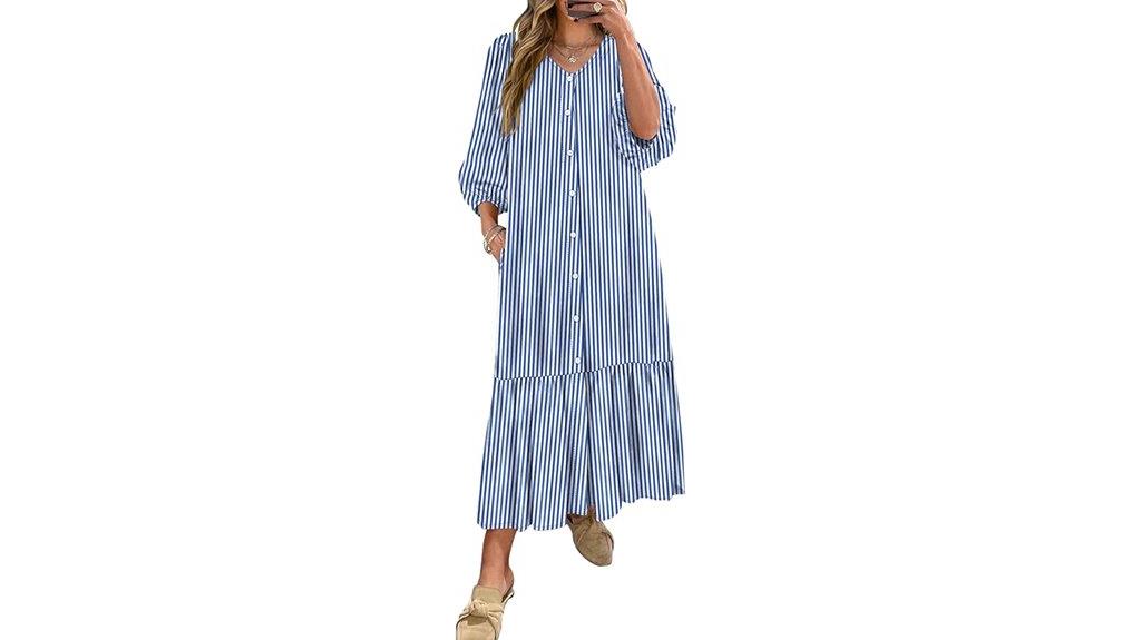 boho summer maxi dress