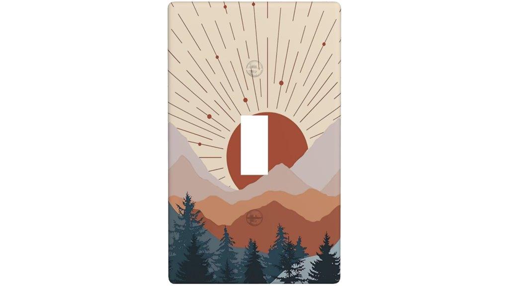 boho sun wall plate