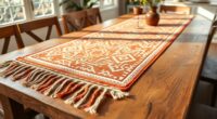 boho table runner inspiration