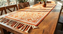 boho table runner inspiration