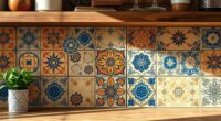 boho tile sticker selection