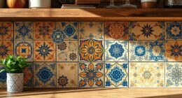 boho tile sticker selection