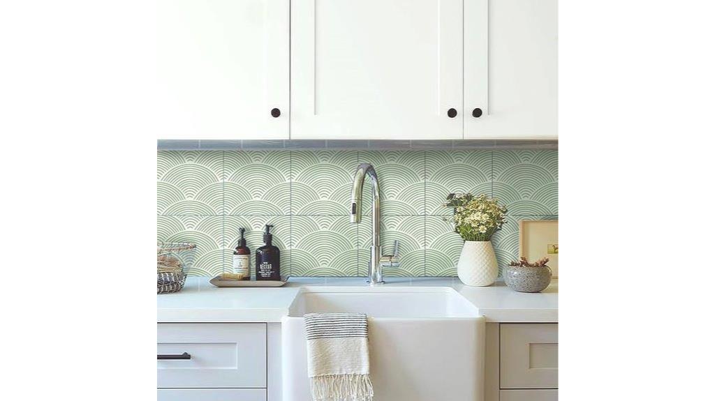 boho vinyl tile stickers