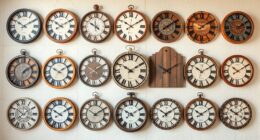 boho wall clocks collection