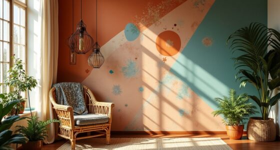 boho wall decor techniques