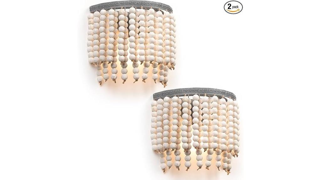 boho wall light set