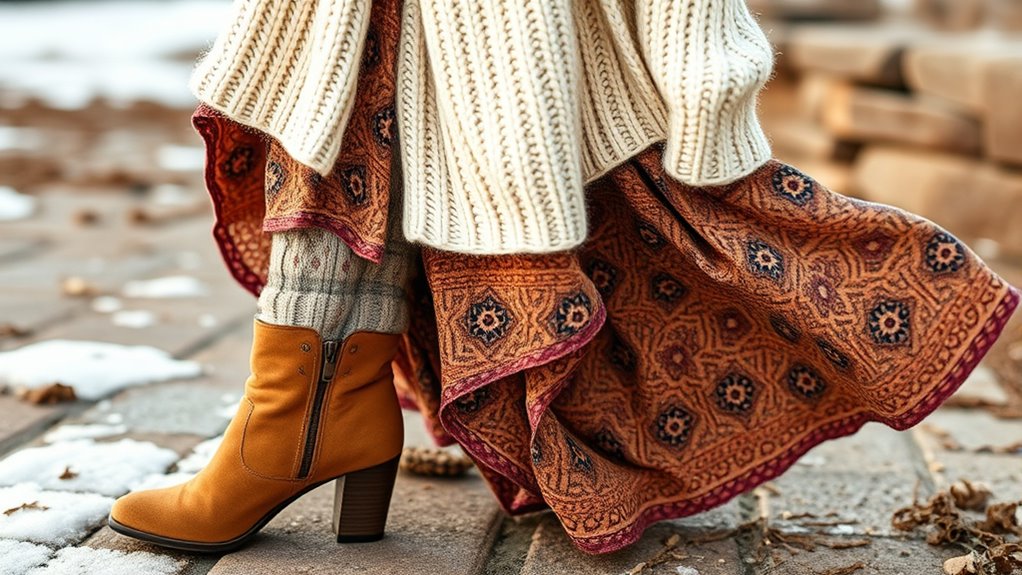 boho winter footwear essentials