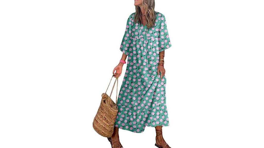 boho women maxi dress