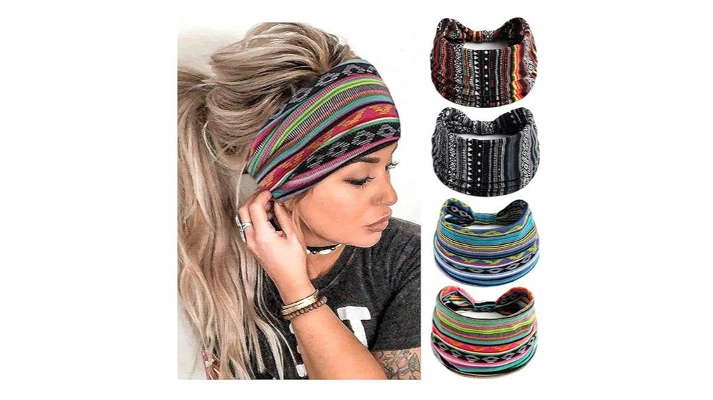 boho women s headbands pack
