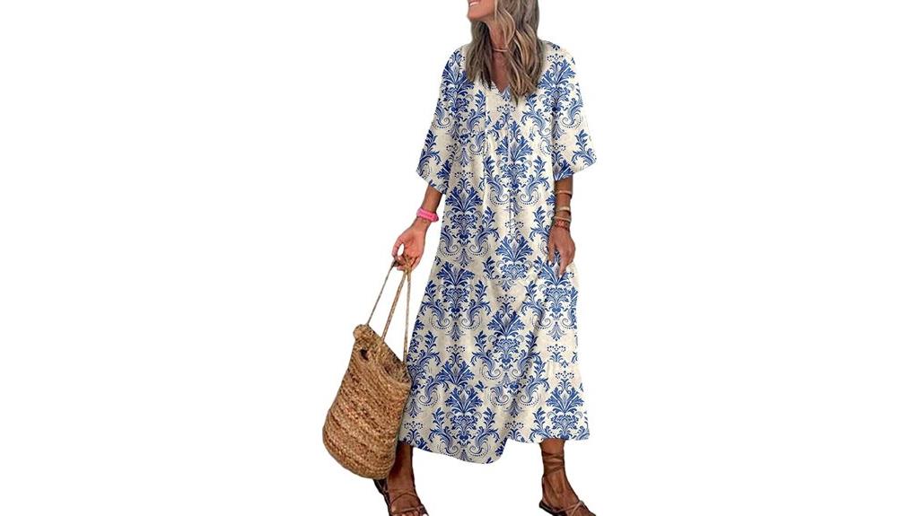 boho women s maxi dress