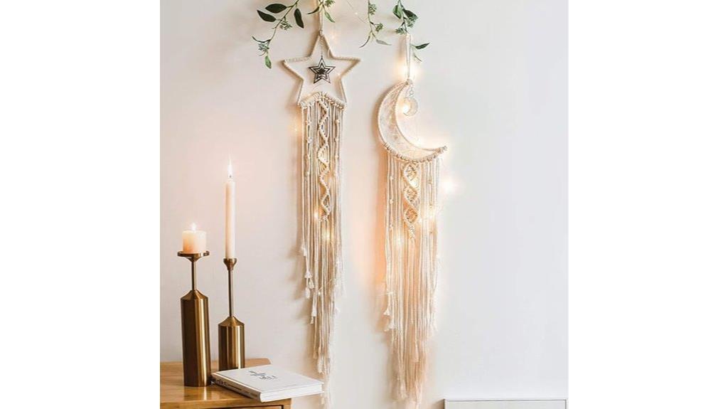 boho woven wall decor