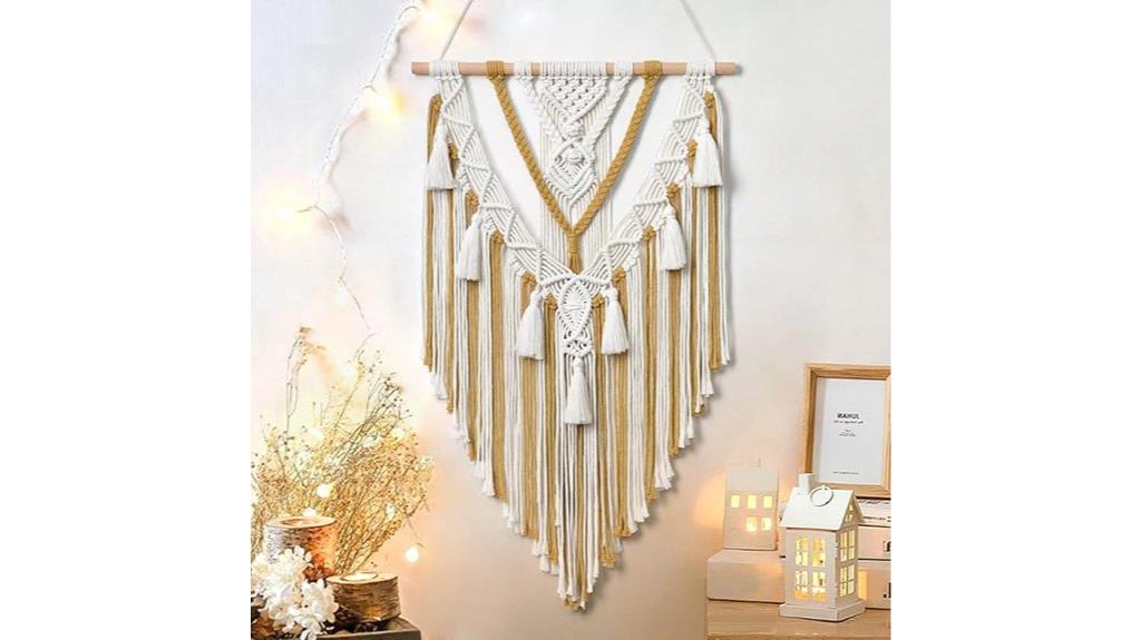 boho woven wall decor