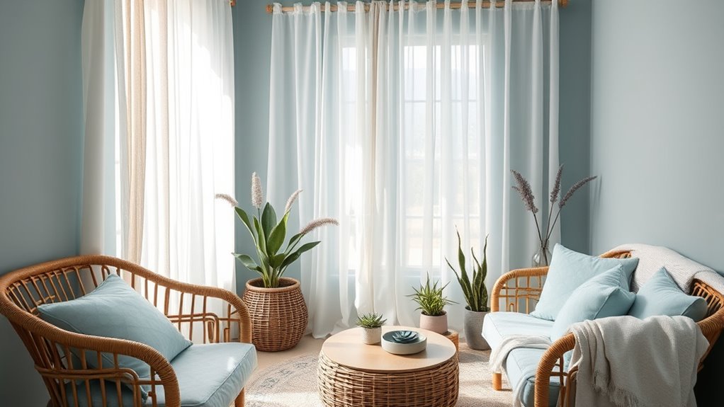 calming cool color palette