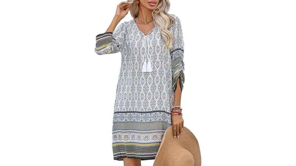 casual beach summer dress