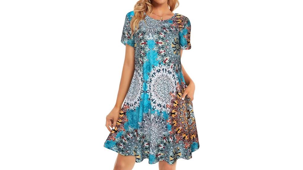 casual floral summer dresses