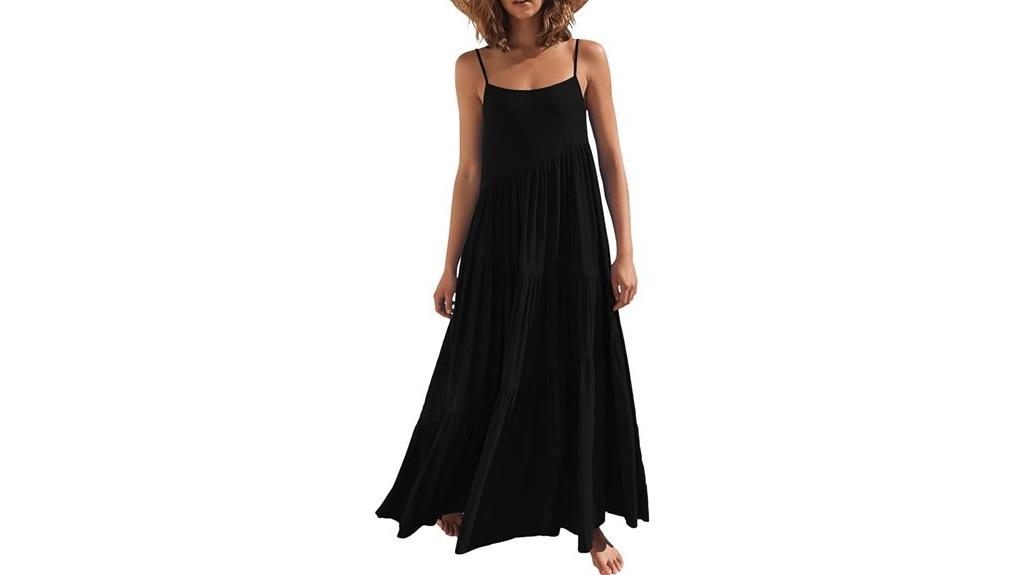 casual linen maxi dress