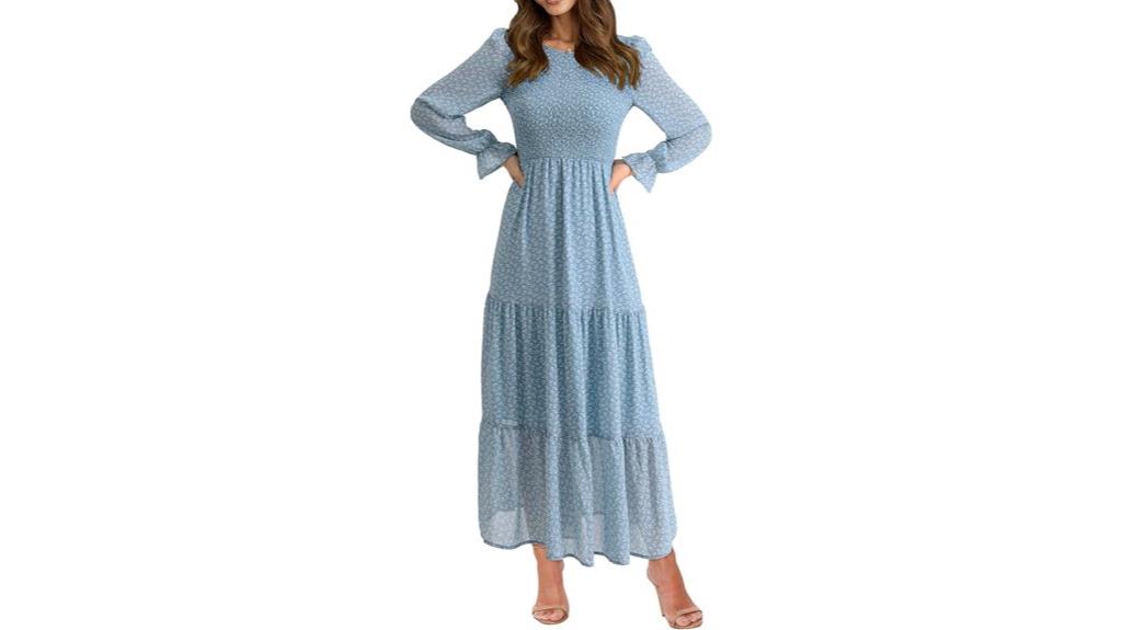 casual long sleeve dress