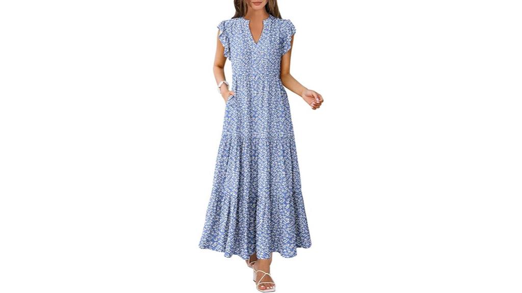 casual summer maxi dress