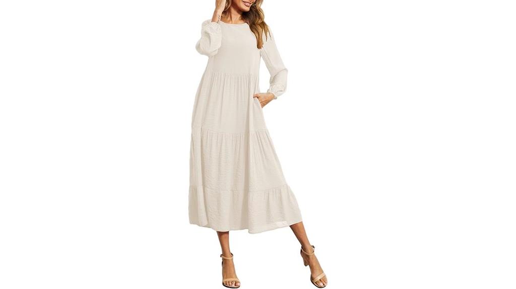 casual summer maxi dress