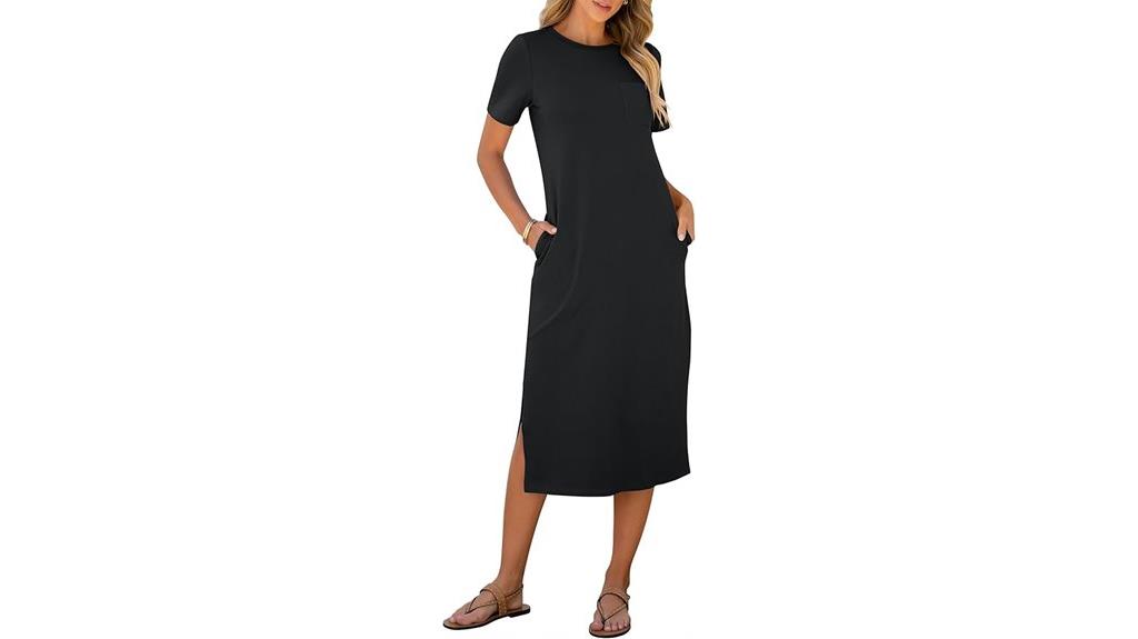 casual summer midi dress